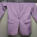Purple Blazer With Cheatah Spots, Size L