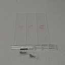 Acrylic Risers Display Stands, 3 Tier Perfume Organizer Display Shelf & Versatile Cupcake Stand Holder, Display Risers for Figures, Dessert Shelves for Party for Decoration and Organizer (1PACK Large 11.8IN)