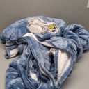 Homemate Heated Electric Blanket Queen Size - 84"x90" Heating Bed Blanket Throw with 10 Heating Levels 8 Hours Auto Off Fast Heating Over-Heat Protection Ultra Soft Flannel ETL Certified, Blue