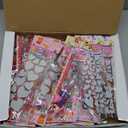 Valentines Day Gifts for Kids28 Pack Valentines Day Stationery Kids Includes Pencil, Erasers, Cards, Stickers, Stamper for Kids Valentine's Day Party Favor Supplies School Classroom Exchange