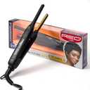 Kiss Red by Pencil Flat Iron Hair Straightener, 0.3 Inch, Ceramic (1 Count (Pack of 1))