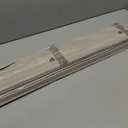 Chicology Cordless Roman Window Shade, Belgian Flax, 23"W x 64"H