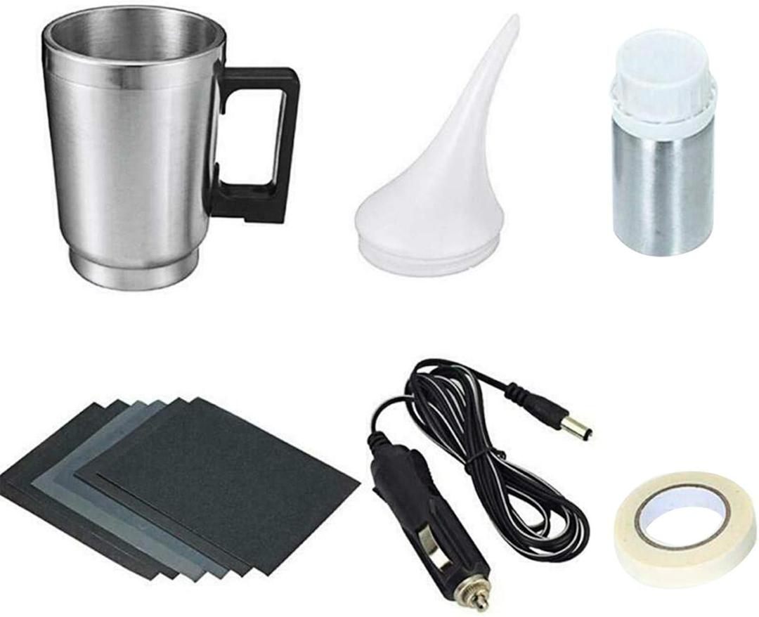 Atomizing Cup, Car Headlight Lens Polish Repair Tool Auto Restore Kit Clear, Headlight Restoration Wipe & Washer Kit (Restorer Kit)