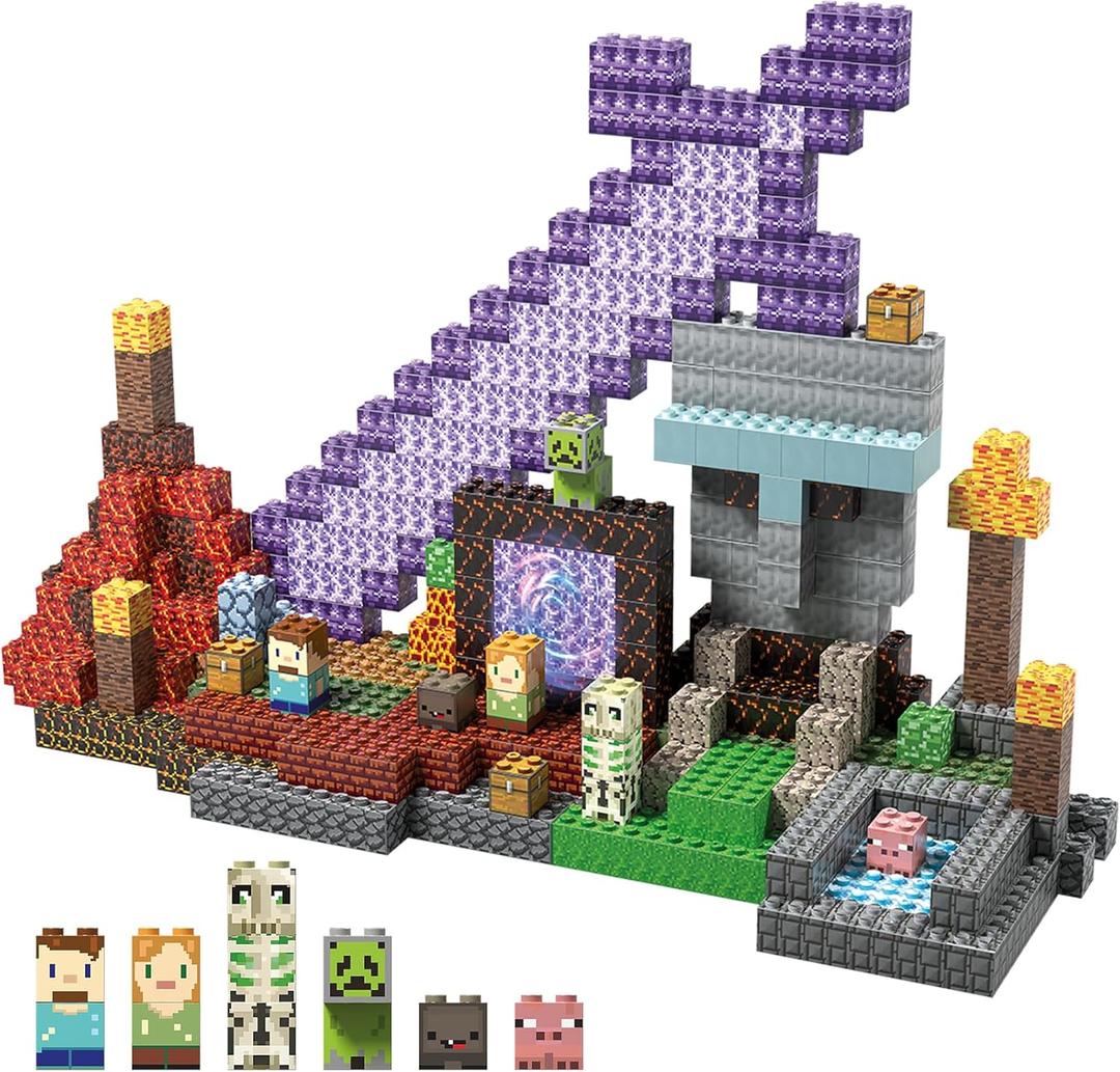 JIMI Building Blocks Set, Premium Interlocking Blocks with Characters & Vivid Scenes - Creative Construction Toy for Kids 6+ & Builders, STEM Learning Toy