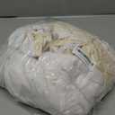 White and Beige Arch Cover 3 Set-7.2FT, 6.6FT, 6FT Arch Backdrop Cover Spandex Fitted 2- Color Fabric Stand Covers for Bridal Shower Baby Shower Birthday Party Wedding Photo Background Decorations