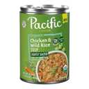 Pacific Foods, Soup Chicken Wild Rice Low Sodium Organic, 16.3 Ounce 4pc (Best By: 02/10/2028)