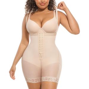 FeelinGirl Faja Body Shaper Tummy Control Shapewear for Women Butt Lifter Post Surgery Fajas Postparto Para Mujer M Ski