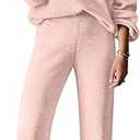 Anrabess Women's clothes light pink, L