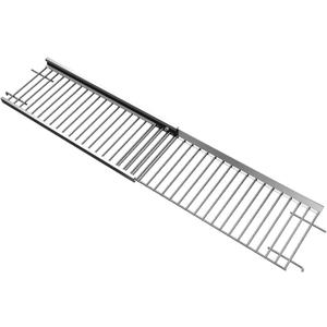 Universal Grill Warming Rack 20.6''- 32.08'', Adjustable Warming Rack for Nexgrill, Dynaglo, Cuisinart, Monument 4/5 Burner Grills, Stainless Steel Warming Rack Replacement for Nexgrill