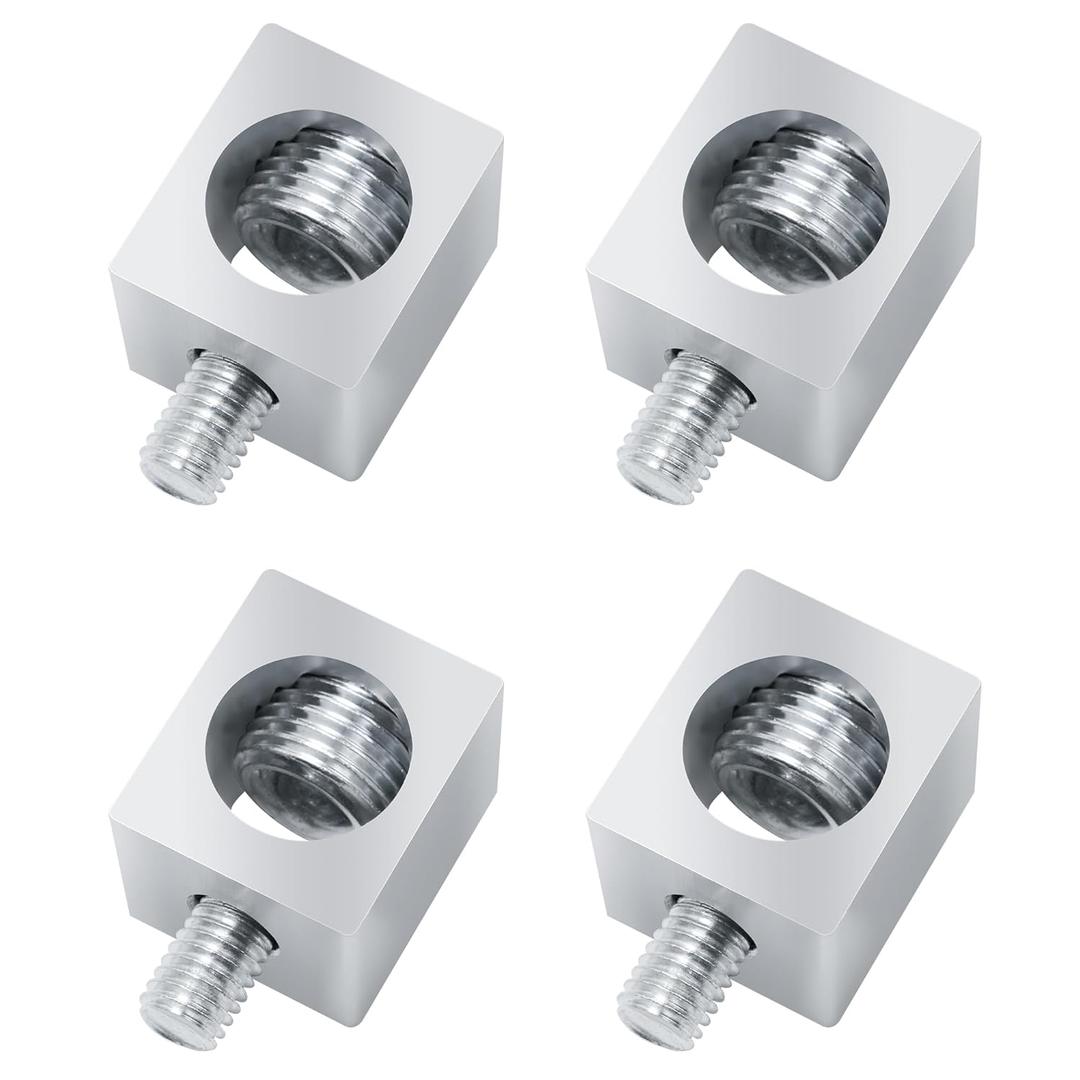 4 Pieces 250 MCM Circuit Breaker Ground Lugs, Aluminum Neutral Lug Kit for Electrical Connections, Grounding Lugs (250 MCM, 4)