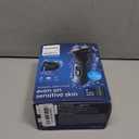 Philips Norelco Shaver 3600 Series, Wet and Dry Electric Shaver, P-Cap, Travel Pouch, Storm Blue, Model S3243/91