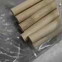HOPELF 10 PCs Dowel Rods Wooden Sticks Bamboo Dowels - 3/8 x 36 Inch - Crafts Assortment