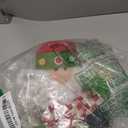 Christmas Tree Topper Santa Claus,Unique Holiday Xmas Decorations Funny Home Decor,Also Be Used As Curtain Tie and Hugger Wine Bottle Christmas Tree Holiday Home Decor (Red)