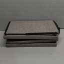 Wider Dog Ramp for High Bed with Storage 18" H, Foldable Dog Stairs for Small Medium Large Older Senior Animal, Sturdy Dog Step for Climbing Bed or Couch, Arthritis-Friendly (Gray, No Condo)