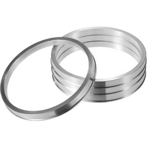 X AUTOHAUX 4pcs OD 110mm to ID 100mm Aluminum Alloy Car Hub Centric Rings Wheel Bore Center Spacer