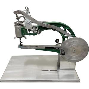 10-Bearings Set Shoe Repair Hand Leather Sewing Machine, Shoe Cobbler Machine with Nylon Line, Manual Mending for Leather/Shoes/Bags/Clothes/Quilts/Coats/Trousers