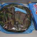 Military Pop Up Play Tent - Collapsible Army Indoor Outdoor Camouflage Playhouse Hunting Toy for Kids, Single Person