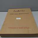 An&He 11x14 Picture Frame Set of 2, White Wood Grain Photo Frame for Wall Mounting or Tabletop Display