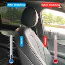2 x 4Pcs Car Side Window Shades, Window Sun Shades for Camping, Baby, SUV Privacy (2Front+2Rear)