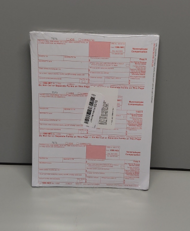 1099 NEC Forms 2025 for 25 Recipients 4 Part Laser Tax Forms Kit, 3 1096 Forms, 25 Security Self Seal Envelopes, Compatible with QuickBooks and Accounting Software, 2025 1099 NEC