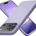 Cordking for iPhone 17 Pro Max Case, Silicone Ultra Slim Shockproof Protective Phone Case with [Soft Anti-Scratch Microfiber Lining], 6.9 inch, Clove Purple