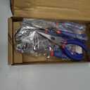 7-piece WORKPRO Pliers Set with Groove Joint, Long Nose, Slip Joint, Linesman, and Diagonal Pliers for DIY & Home Use