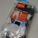 Hanes mens Underwear Boxer Briefs Pack, Cool & Breathable Cotton Moisture-wicking Underwear for Men, No Ride Up (XX-Large, Black/Gray - 6 Pack)