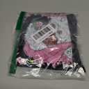 Vintage Pink Santa Claus Christmas Vibes Holiday Xmas Gifts T-Shirt L