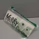 MERRY CREEPMAS Garden Flags for Outside Decoration, Christmas Skeleton Small Yard Flag, Seasonal Farmhouse Winter Holiday Outdoor Decor 12x18 Inch Vertical Double Sided