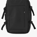 Expandable Backpack with Security Lock, Waterproof Vacuum Compression Laptop Bag for Travel Business Trip Black - Space Saving Design, Anti - Theft, Comfortable and Practical