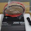 BELTTT 2000W Pure Sine Wave Inverter, Car Power Inverter 12V to 120V AC Converter for RV, Truck, Solar, Outdoor with Dual AC and 20A Socket, 5V 2.1A USB, Surge 4000W, Hardwire Port, Remote Controller