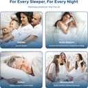 2 Pack Waterproof Mattress Protector, Full Size Mattress Pad with Deep Pocket 6"-15" Depth, Soft Breathable Dirt-Proof Single Bed Mattress Cover for Bedroom, Dorm Room (Gray)