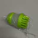 Pet Comb Multifunction Silicone Pet Massage Grooming Dog Bath Brush Comb Shampoo Brush Bathing Cleaning Tool 2Pcs Green