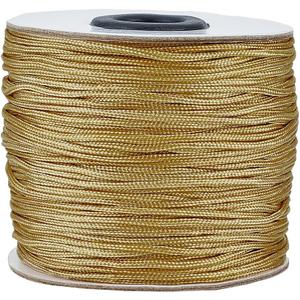 PH PandaHall 1.5mm Nylon String 100 Yards Wind Chime Cord Replacement Braided Lift Shade Blind String for Windows Roman Rollers Repair Gardening Plant Waist Beading String for Chinese Knotting Wheat