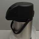 Airpot Coffee Dispenser Thermal with Pump,3L/102 Oz Insulated Stainless Steel Large Airpot Coffee Carafe Lever Action for Hot/Cold Water,Thermal Carafe for Hot Cocoa for Parties (101.4 Ounces)