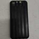 Portable Charger 10000mAh Power Bank - Powerbank with 4 Built in Cables,40W Fast Charging Travel Camping Essential Battery Pack Compatible with iPhone 17 16 15 14 13 Samsung Google etc Moto, 1 Pack (Black)