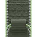 Apple Watch Band - Trail Loop - 49mm - Green/Neon - M/L - Natural Titanium Finish