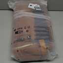 LOVEVOOK Laptop Backpack for Women, 17 Inch Work Business Backpacks Purse With Large Capacity, Waterproof Nurse Bag College Bookbag for School, Waterproof Casual Daypack for Travel, Beige Brown