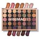 Profusion Cosmetics Minimalist 35 Shade Eyeshadow Palette - Blendable Natural Shades in Matte, Shimmer and Glitter Finishes for Mesmerizing Looks, Vegan & Cruelty-Free Makeup