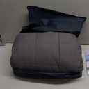 Topcee Weighted Blanket (20lbs 60"x80" Queen Size) Cooling Breathable Heavy Blanket Microfiber Material with Glass Beads Big Blanket for Adult All-Season Summer Fall Winter Soft Thick Comfort (00-dark Grey)