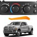 Climate Control Module,A/C Heater Climate Control Panel Fit for Dodge Dakota 2001-2004 Fit for Ram 1500 2500 3500 2002-2005,Replace#599-212,55055905AA,55055905AE,55056246AD
