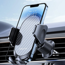 Miracase Phone Holders for Your Car with Metal Hook Clip, Air Vent Cell Phone Stand Car Mount, Universal Automobile Cradle for Garmin GPS Fit iPhone Android and All Smartphones, Dark Grey