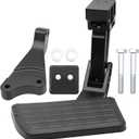 Rear Bed Step for 2006-2014 Ford F150 Retractable Bumper Tailgate Step, Folding Truck Tailgate Step, Replacement 75302-01A