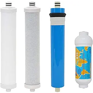 FILSADAE Replacement Filter Set With Membrane for Culligan AC30 Reverse Osmosis System