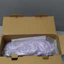 Electric Heated Blanket Throw 50"x60" Pink Ultra Soft Luxury Fluffy Faux Rabbit Fur Machine Washable 6 Heat Settings 4 Hours Auto Off Overheat Protection for Home Office Use