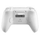8BitDo Ultimate 2 Wireless Controller for Windows PC, Apple, Steam & Android, Gaming Controller with TMR Joysticks, Hall/Tactile Triggers, Motion Control, RGB Fire Ring, 1000Hz Polling Rate, White