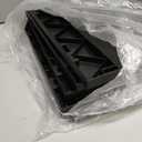 SEE SPRING 5Tier Stackable Shoe Rack Organizer – Plastic Shoe Storage Shelf for Entryway, Closet, Bedroom – Holds Size 13 Shoes, SpaceSaving & Sturdy (Black)