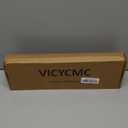 Vicycmc Champagne Bronze Zinc Alloy Solid Cabinet Pulls 12-3/ 5 Inch(320mm) Hole Center, Dresser Cabinet Handles Luxury Cabinet Pull Hardware for Bedroom, Kitchen 6 Pack 2401