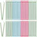 40 PCS Sealing Clip Bag Plastic Bag Chip Clips Large Size Food Bag Clips for Food Storage Kitchen and Home (5.9in x20, 4.72in x20)