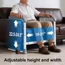 Couch Stand Assist Aid for Elderly, Help Get Up Out from Chairs for Seniors, Adjustable Height and Width